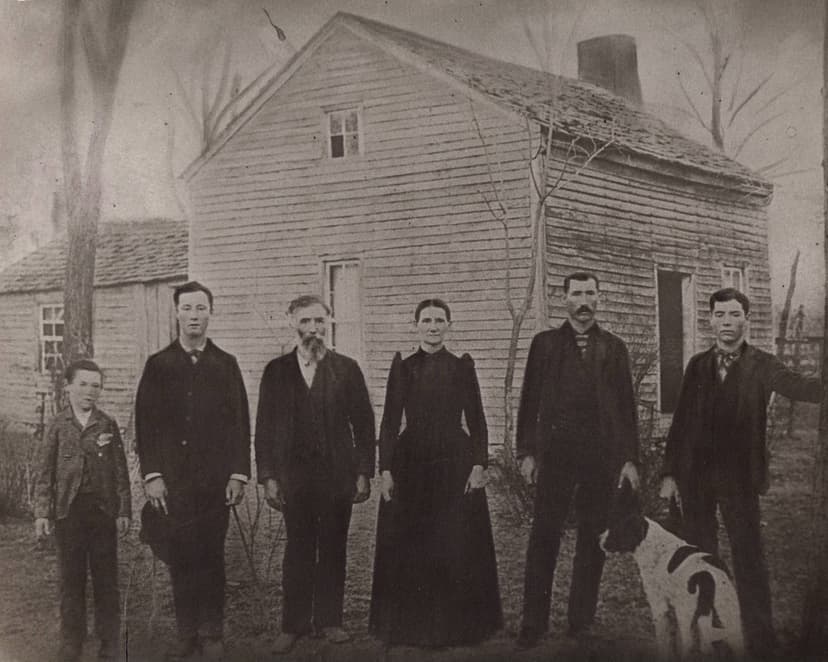 Working the land on the Douglas family farm